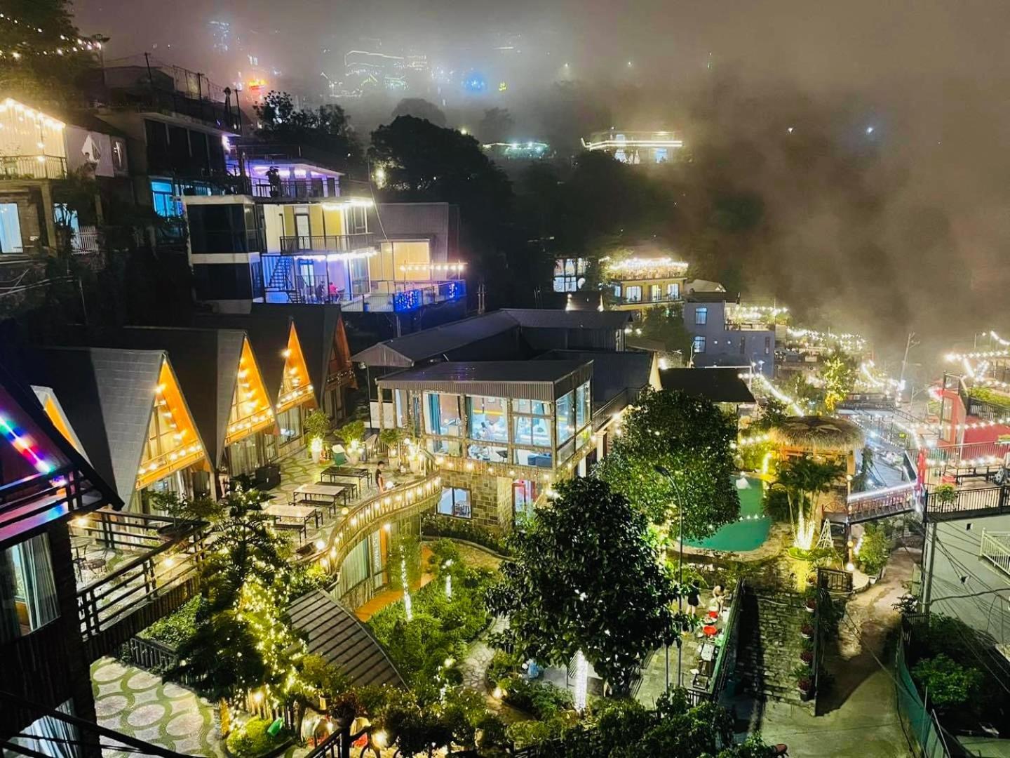Nha Tren May - Homstay Tam Ðảo エクステリア 写真